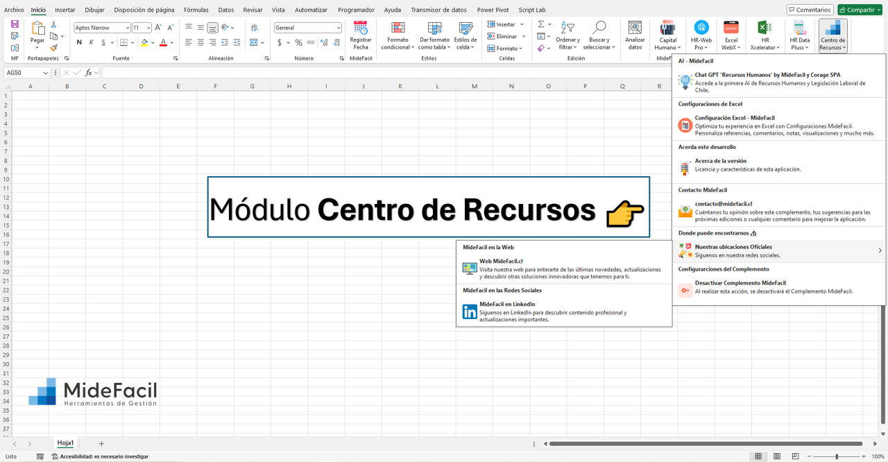 Nuestro Home Excel 💒