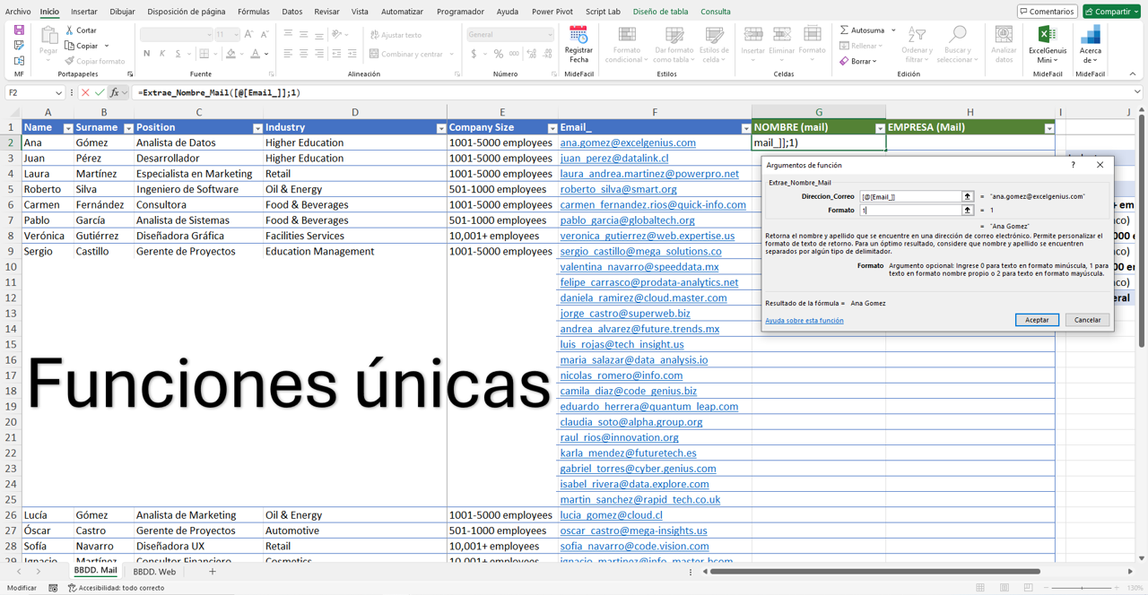 Funciones únicas que no encontrarás en ningún otro lugar