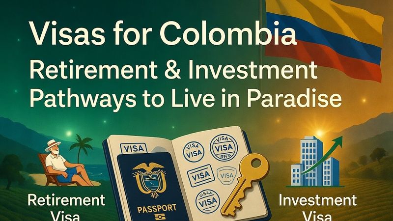 Colombia Visa Options for Retirees and Long-Term Residents