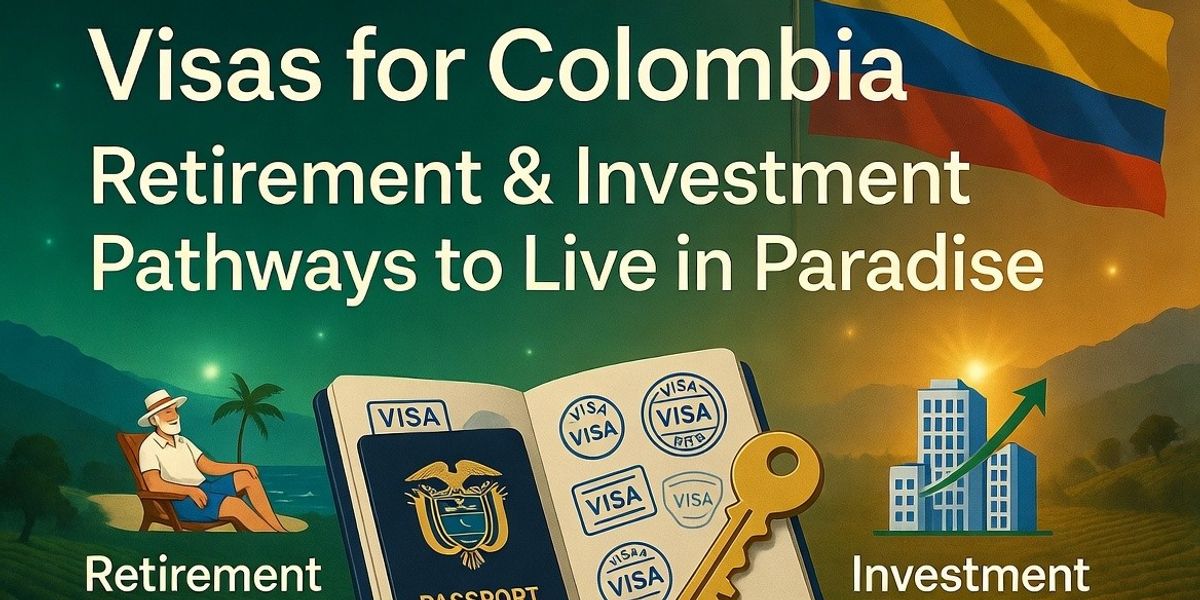 Colombia Visa Options for Retirees and Long-Term Residents