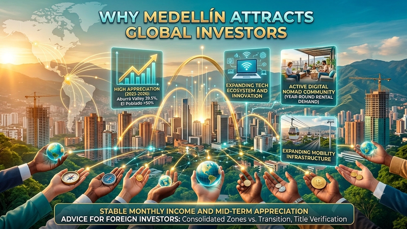 Why MedellĂn Attracts Global Investors?