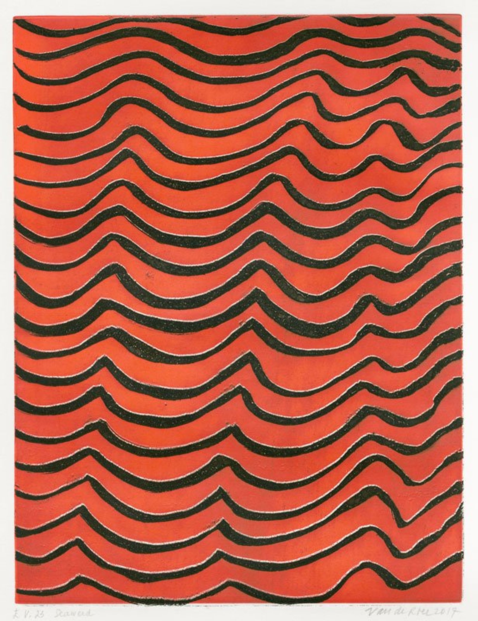 Orange Waves