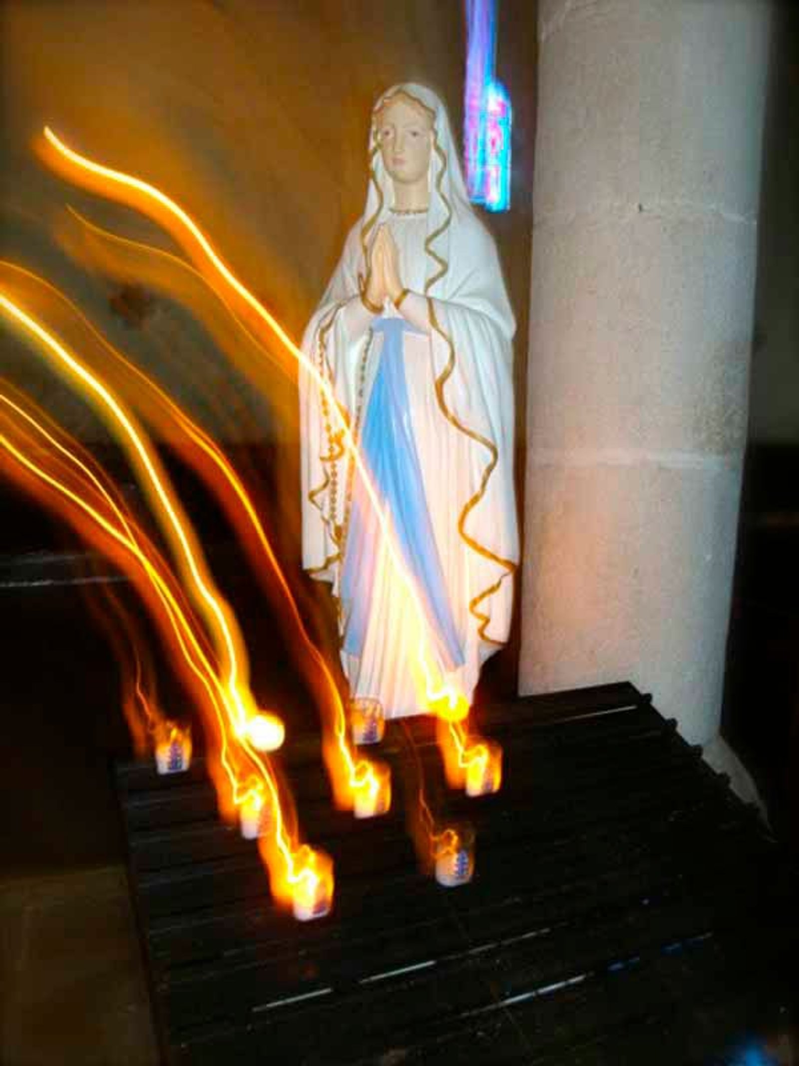 Virgin in the Church of Varengeville