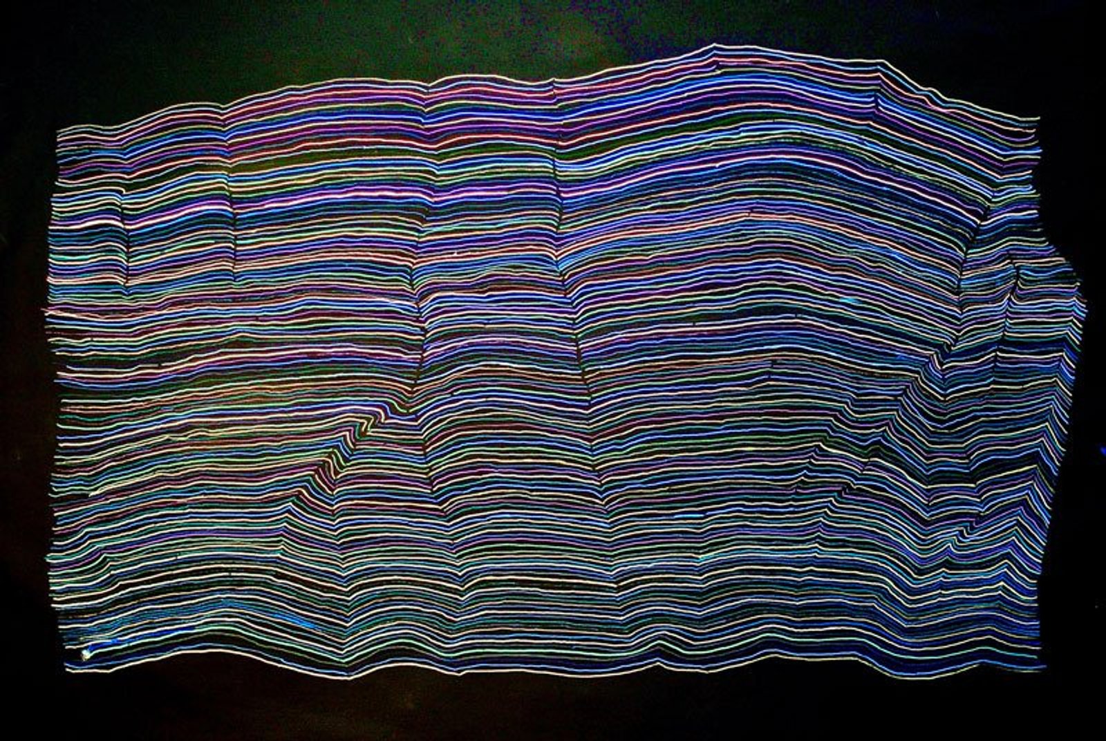 Human Drawn Hand Lines
