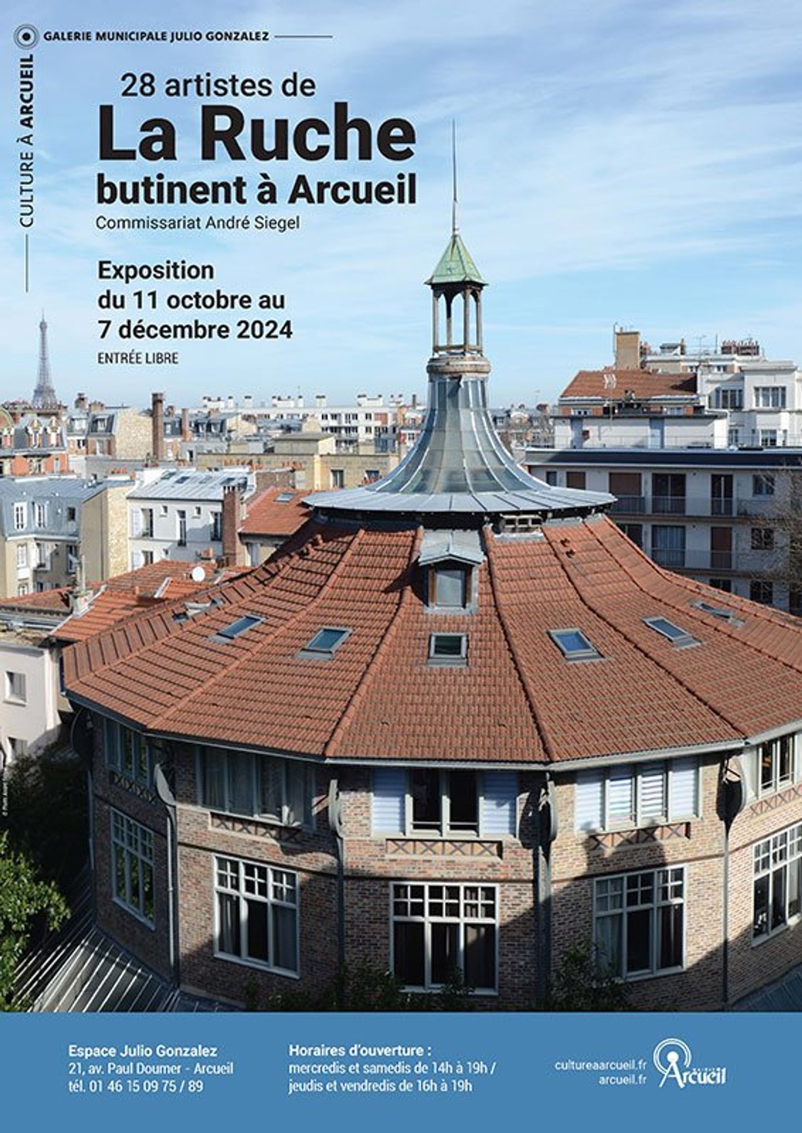 28 artistes de La Ruche butinent à Arueil