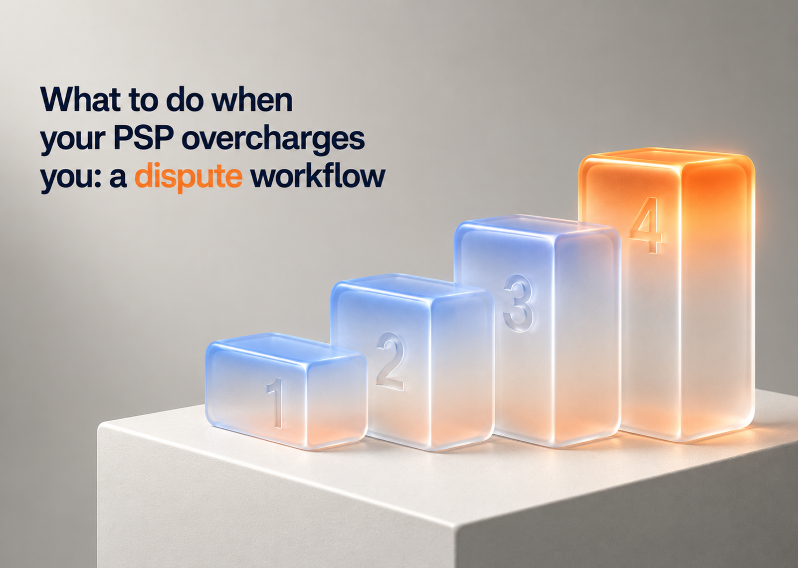 What to do when your PSP overcharges you: a dispute workflow for fintech teams