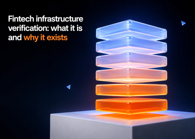 What is fintech infrastructure verification?