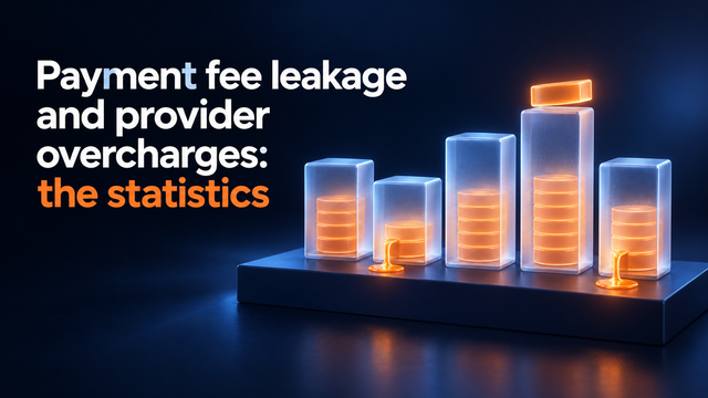 Payment fee leakage and provider overcharges: the statistics