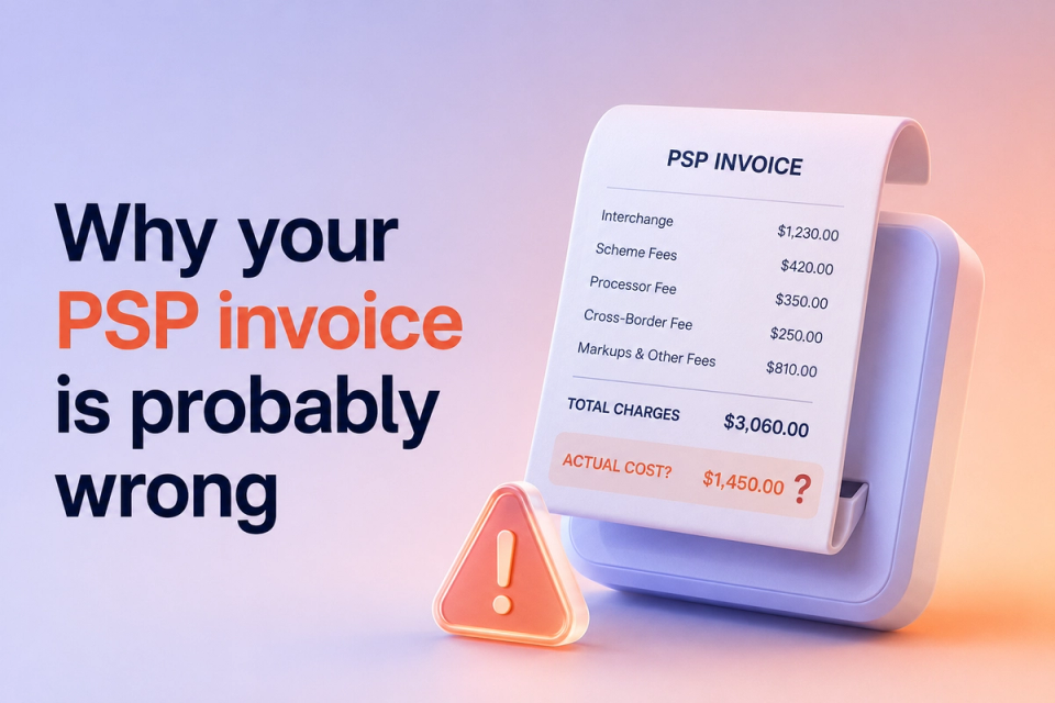 PSP invoice errors: why your payment provider invoice is probably wrong