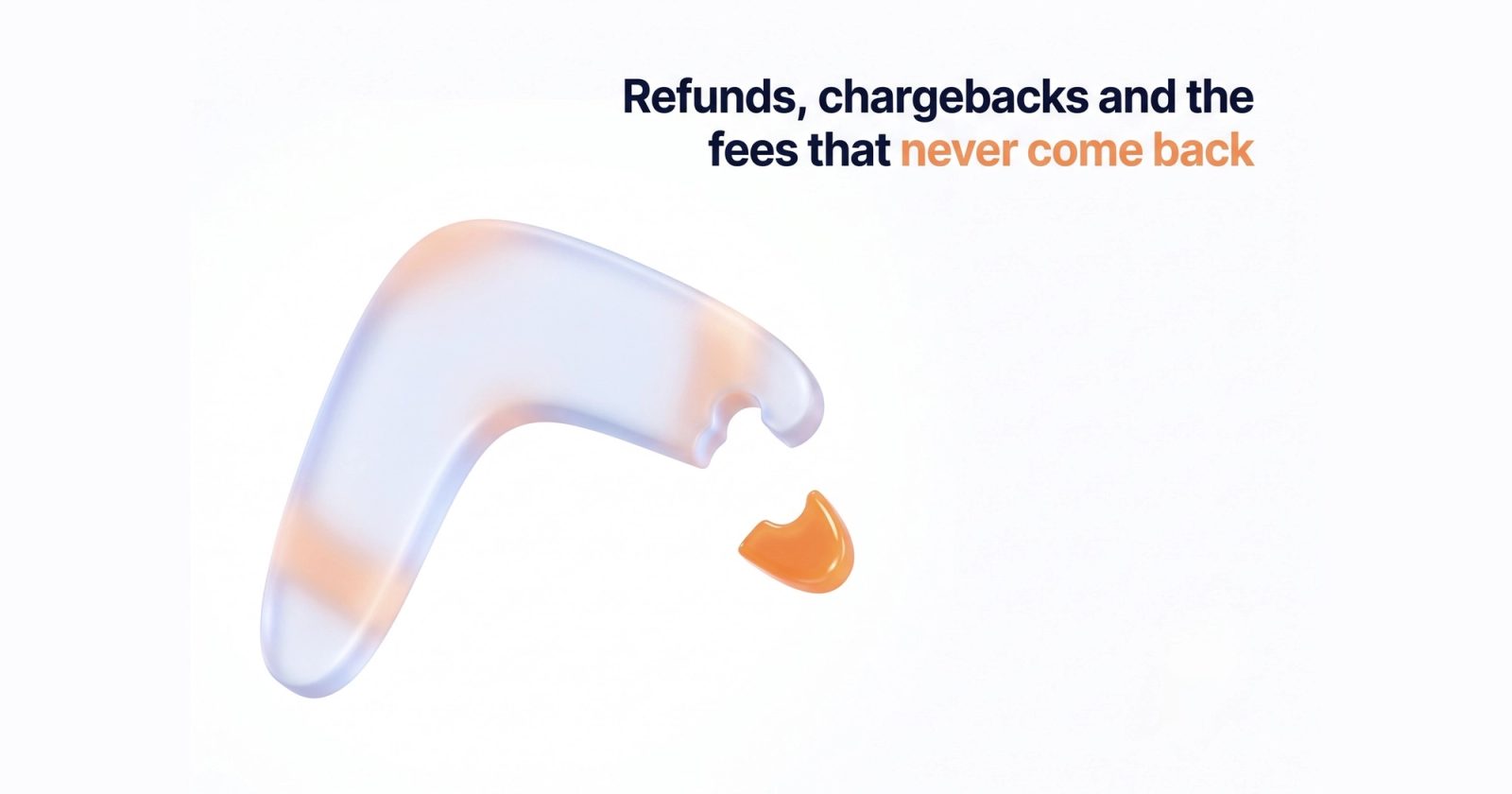 Refunds, chargebacks and the fees that never come back