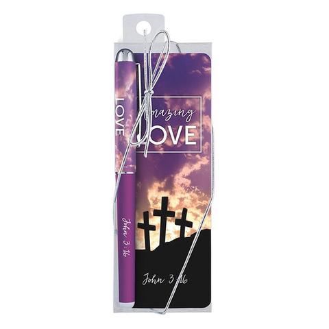 Amazing Love Gift Pen with Bookmark
