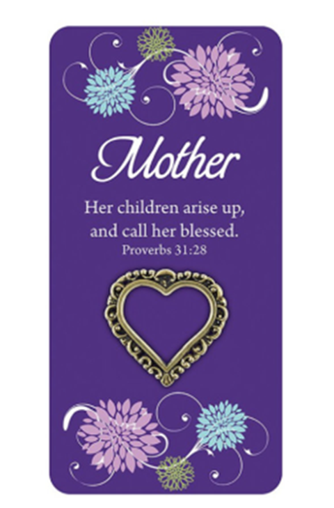 Mother Heart Pin