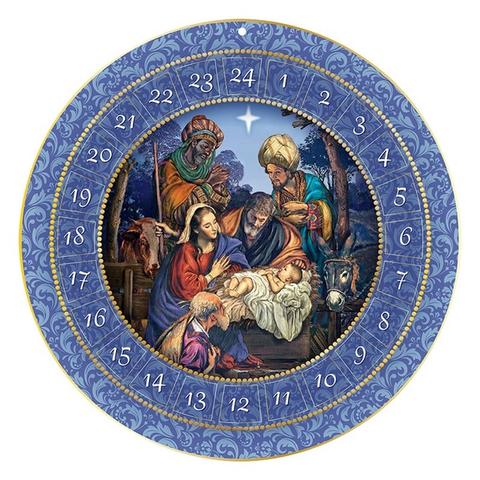 For We Have Seen His Star Round Advent Calendar