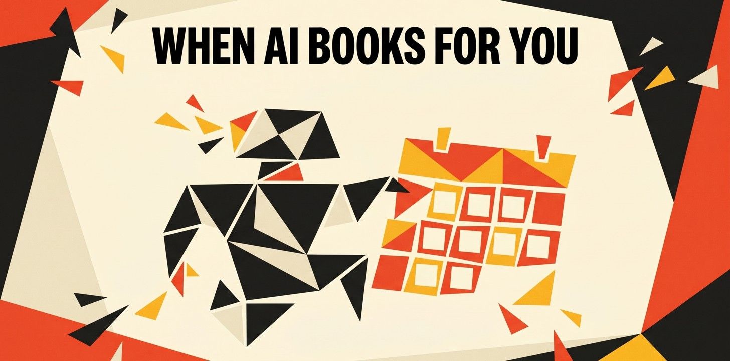 When AI books for you: machine-readable booking agents