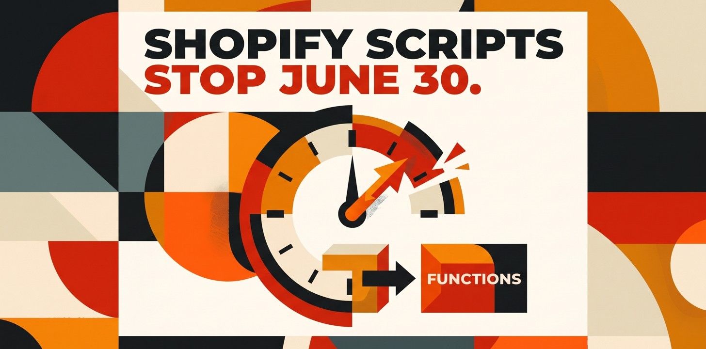 Shopify Scripts stop running on June 30. If you haven't moved to Functions, checkout breaks.