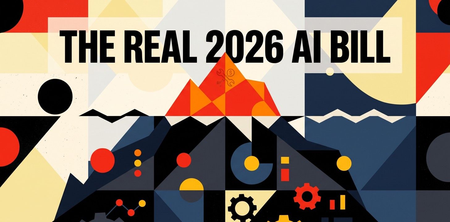 What an AI agent actually costs in 2026 (the build is the cheap part)