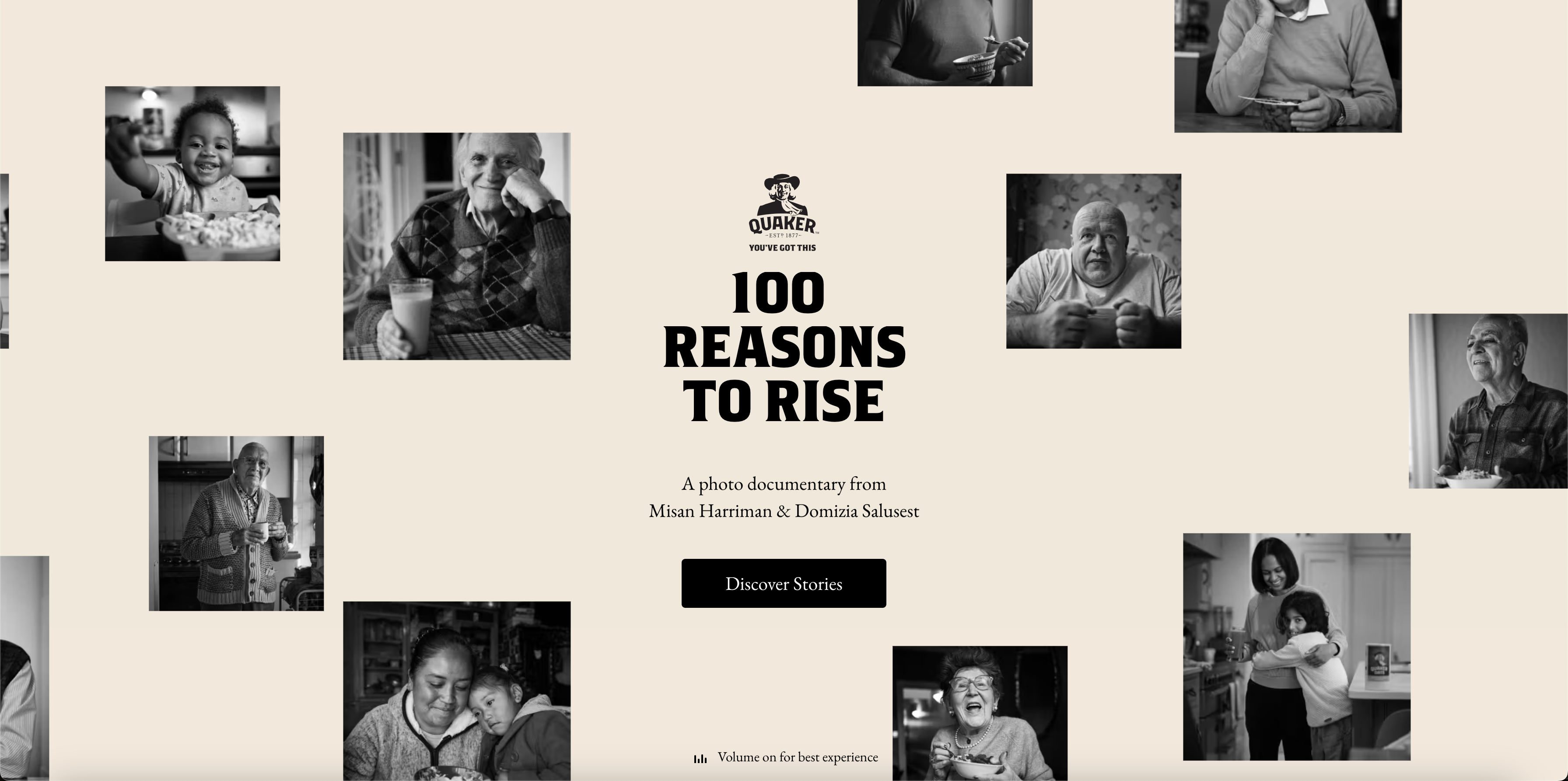 Quaker - 100 reasons to rise