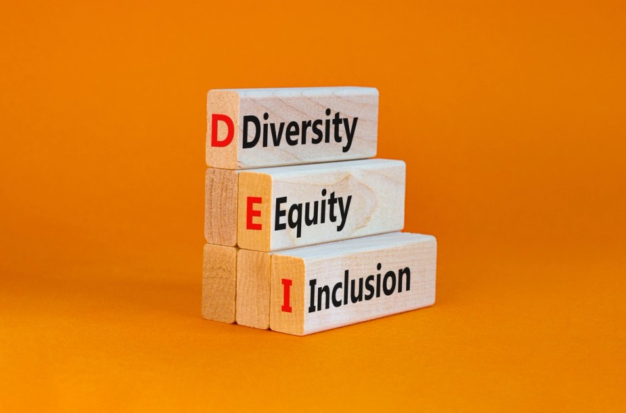 Diversity, Equity, Inclusion blocks