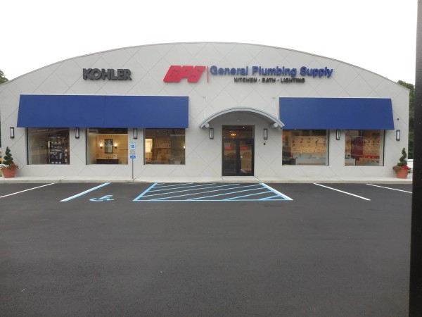Channel letters sign for General Plumbing Supply