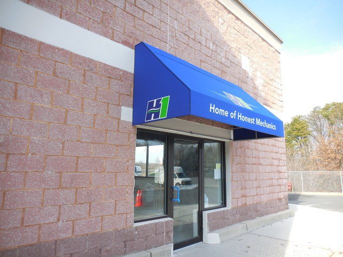 Home of Honest Mechanics - H1 - awning