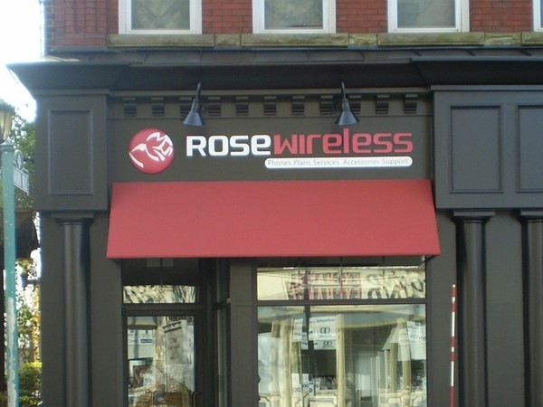 Rose wireless awning