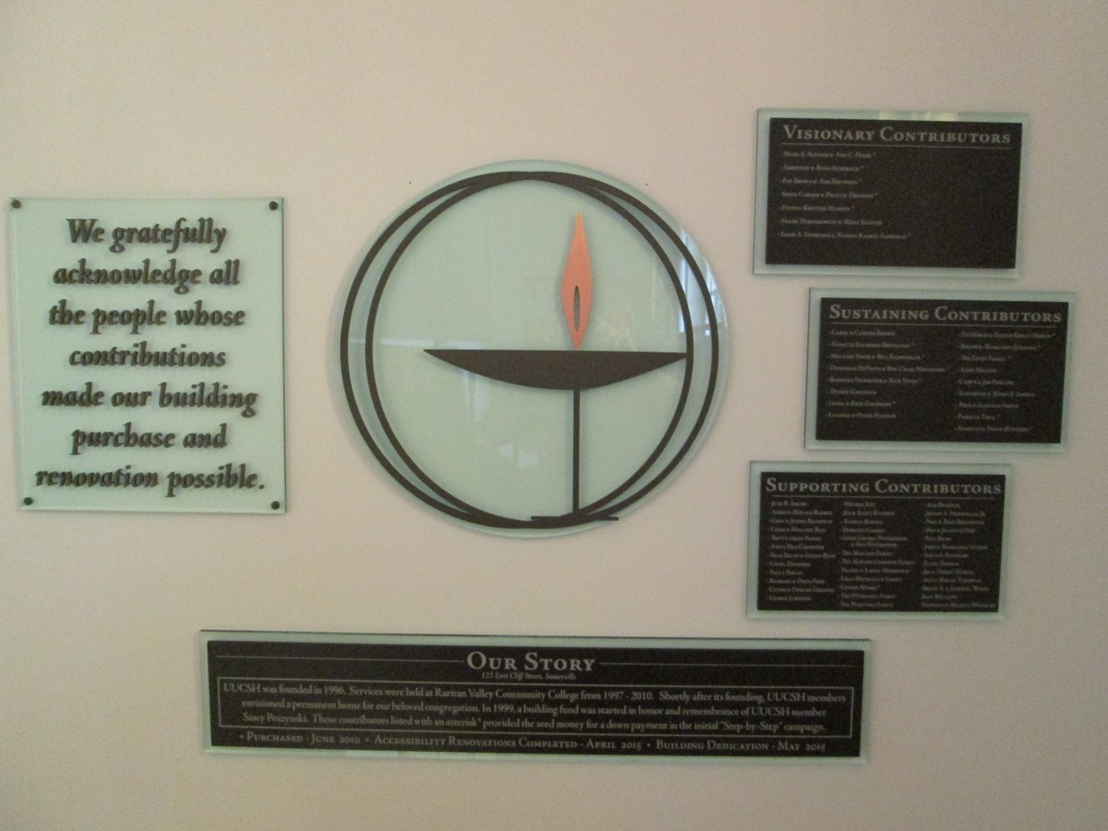 Cut metal letters for 