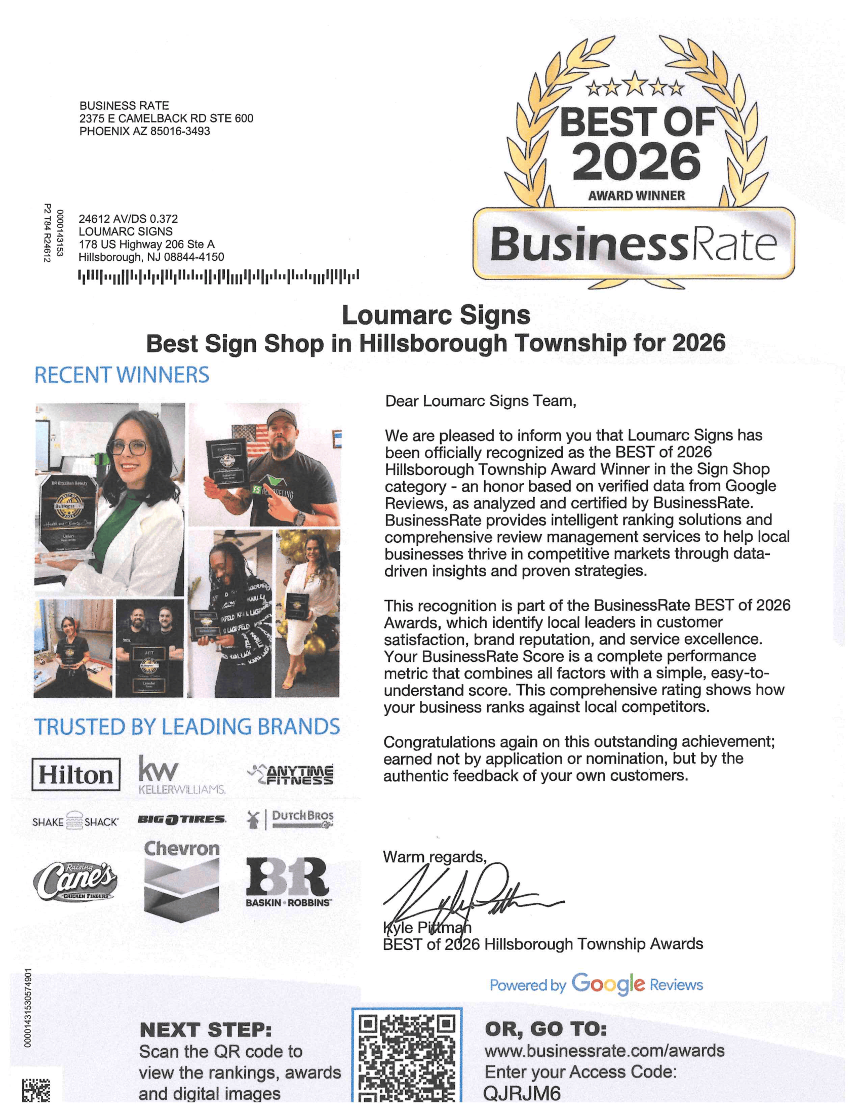Loumarc Signs New Jersey Sign Company