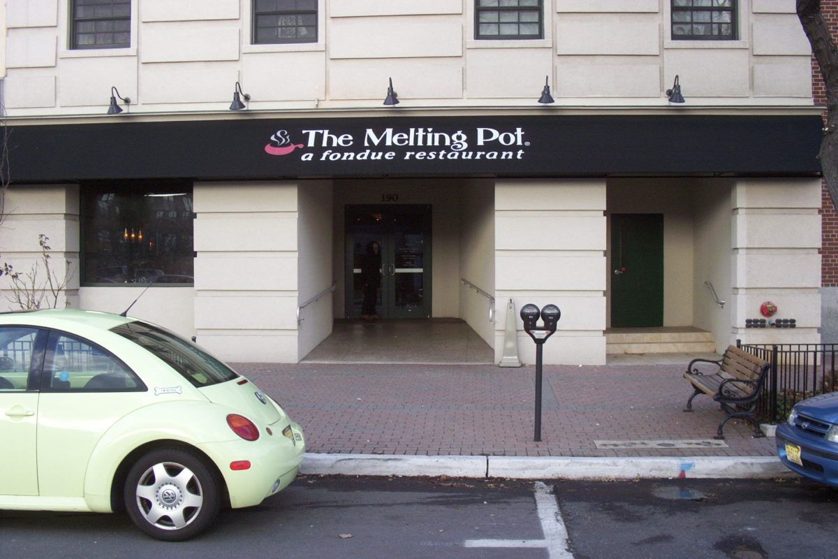 The Melting Pot awning