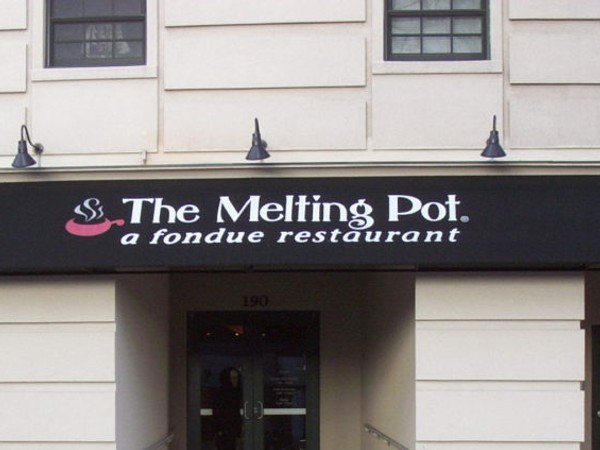 The Melting Pot awning