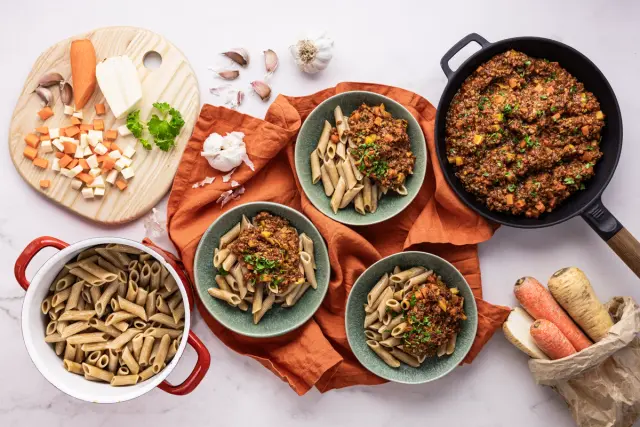 Mausteinen MUU bolognese & paraveganoa