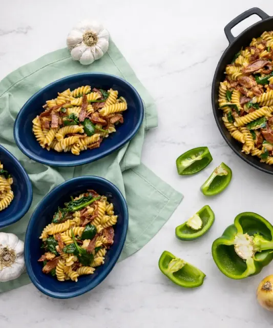 Kreemine chorizo pasta