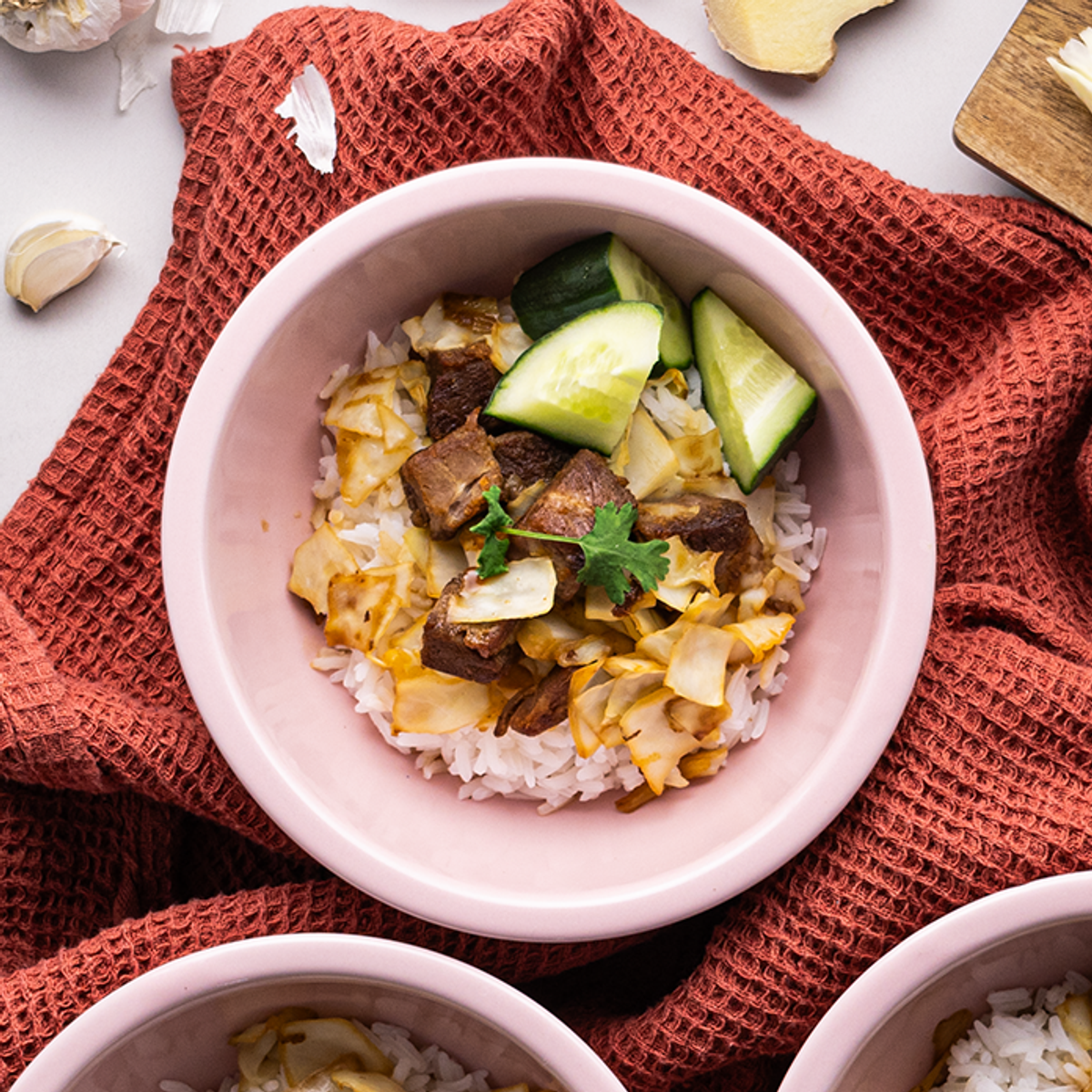 Pork Sous Vide in Hoisin Sauce with Rice | Yummy - A máte chuť vařit!