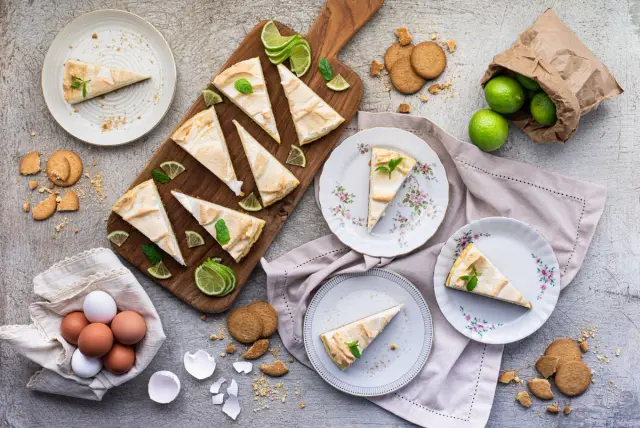Amerikkalainen Key lime pie