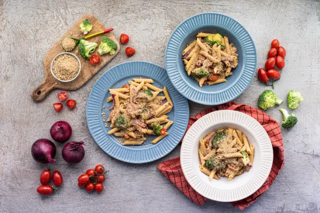 Pasta broccolilla & paramesanilla