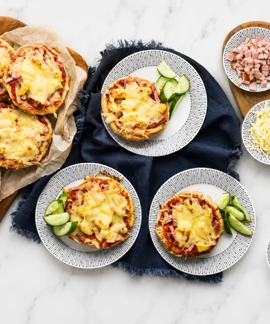 Ruokaboksi Mini Tropicana Pizzas