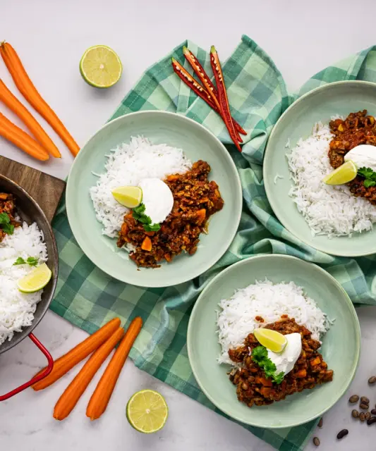Mexican Chilli Con Carne & Rice