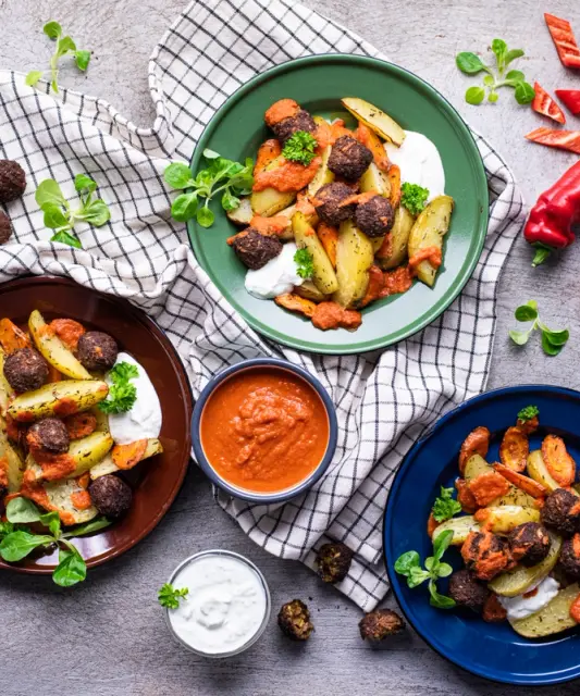 One pot pelti falleroista, matbuhaa & gurttikastiketta
