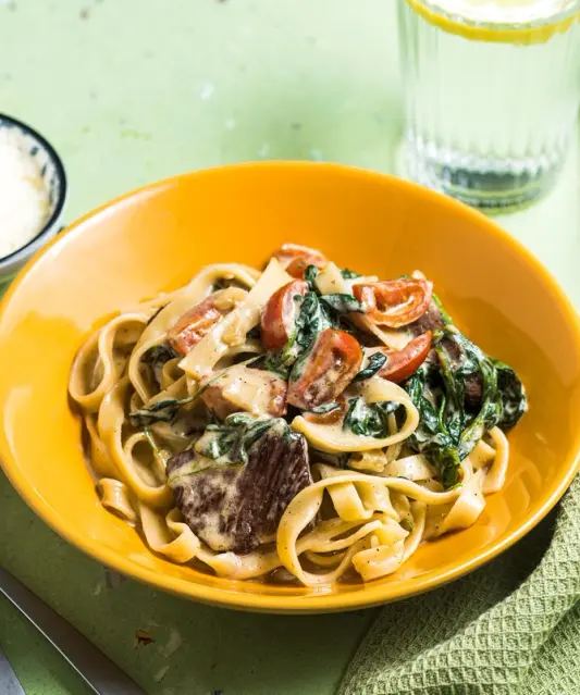 Creamy Beef Pasta