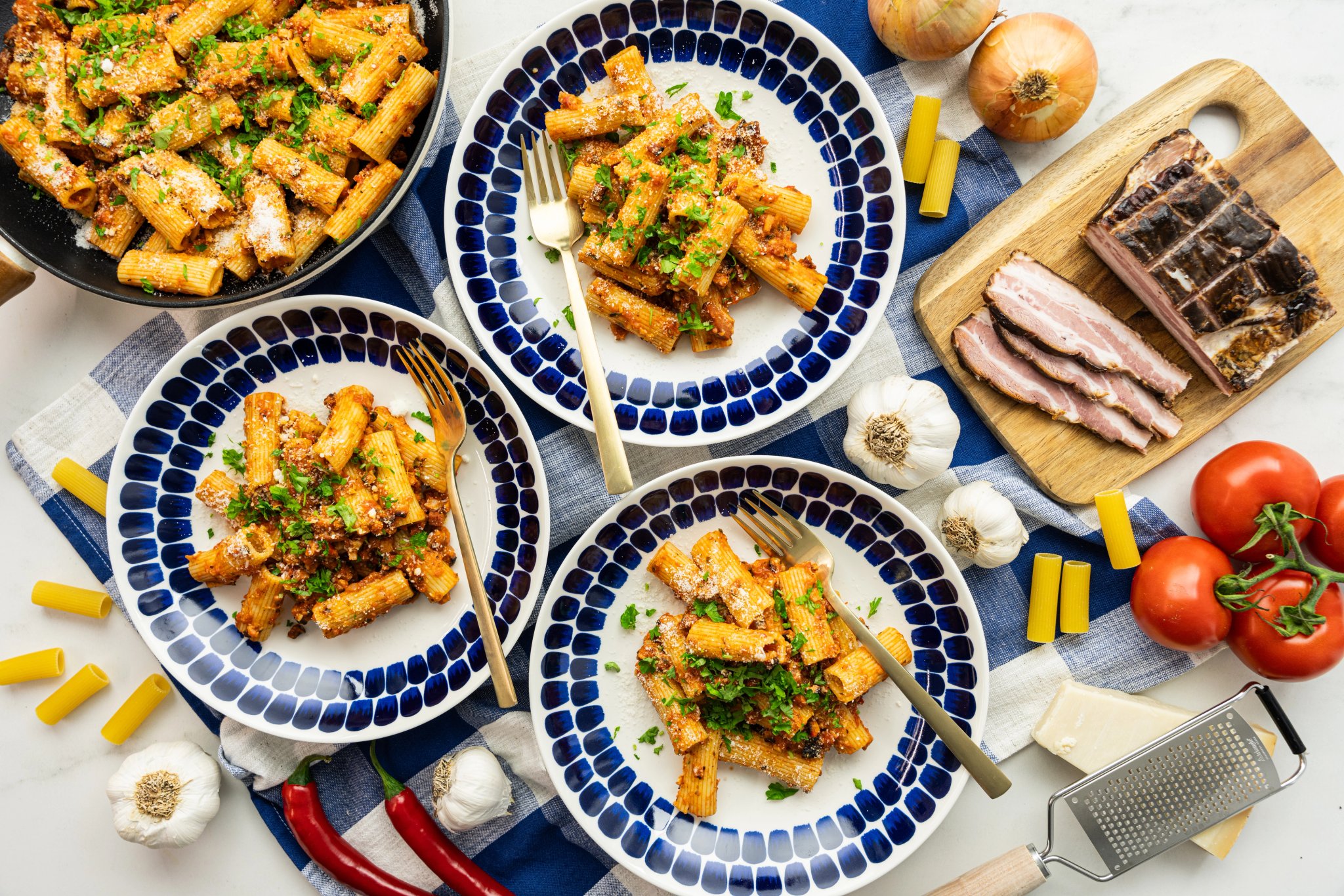 Rigatoni all’amatriciana