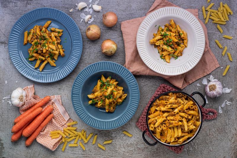 Maukas one pot jauhelihapasta