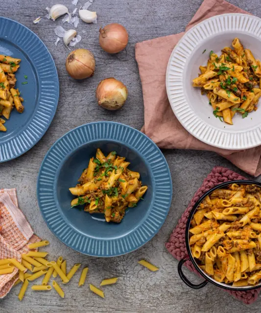 Maukas one pot jauhelihapasta