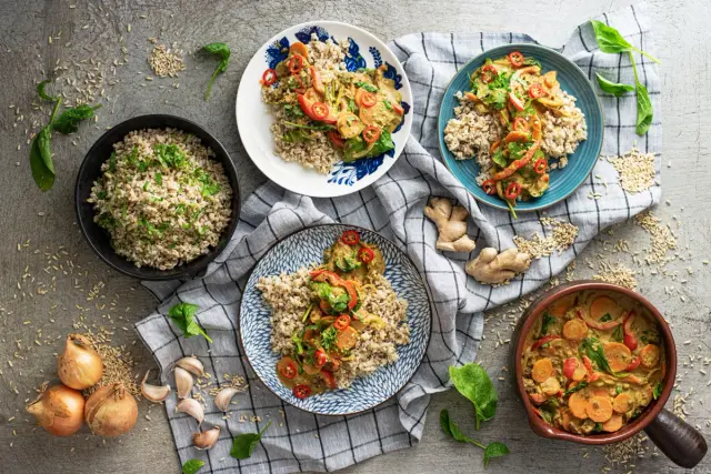 Itämainen curry härkiksellä & kotimaista kauraa