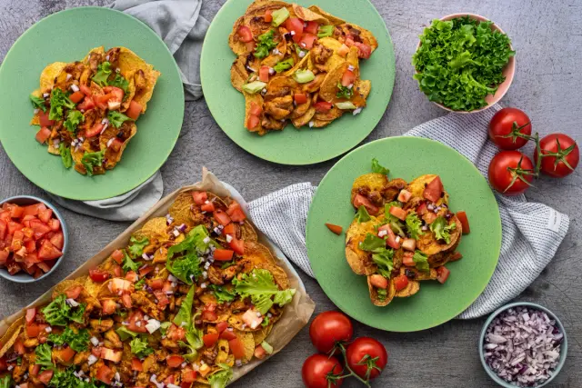 Ruokaboksin nachopelti nyhtökanalla