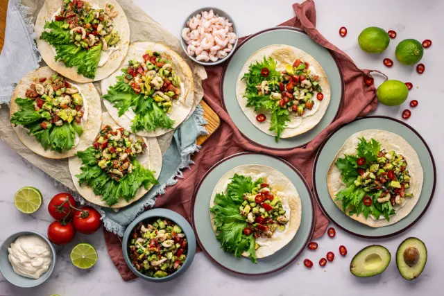 Tostadat raikkaalla katkarapucevichellä