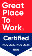 Great Place To Work Certified NOV 2023-NOV 2024