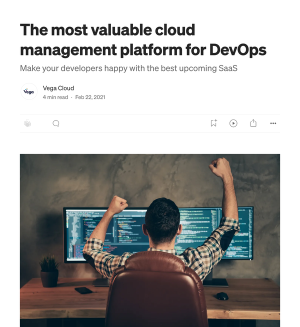 The most valuable cloud management platform for DevOps