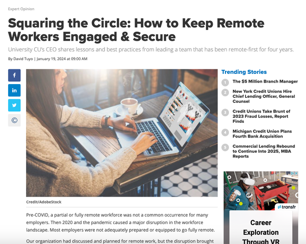 Squaring the Circle: How to Keep Remote Workers Engaged & Secure
