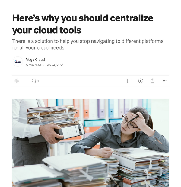 Here’s why you should centralize your cloud tools