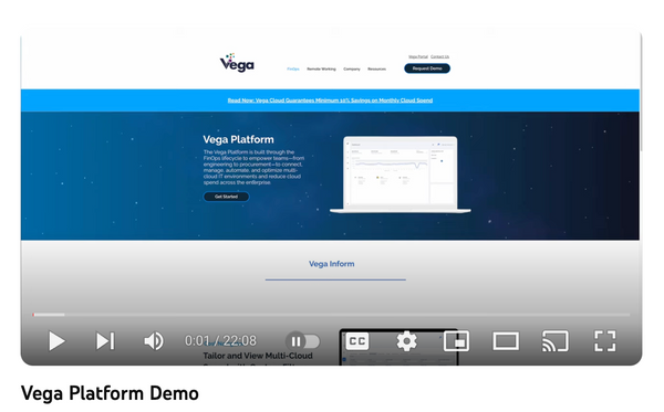 Vega Platform Demo