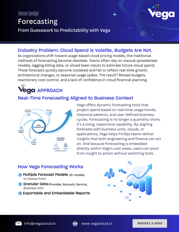 Solution Spotlight: Forecasting